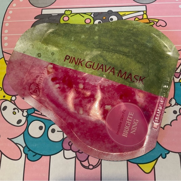 Self Care Bundle - Lip Oil, Face Mask, Spa Brush, Watermelon Dew Drops - Picture 5 of 8